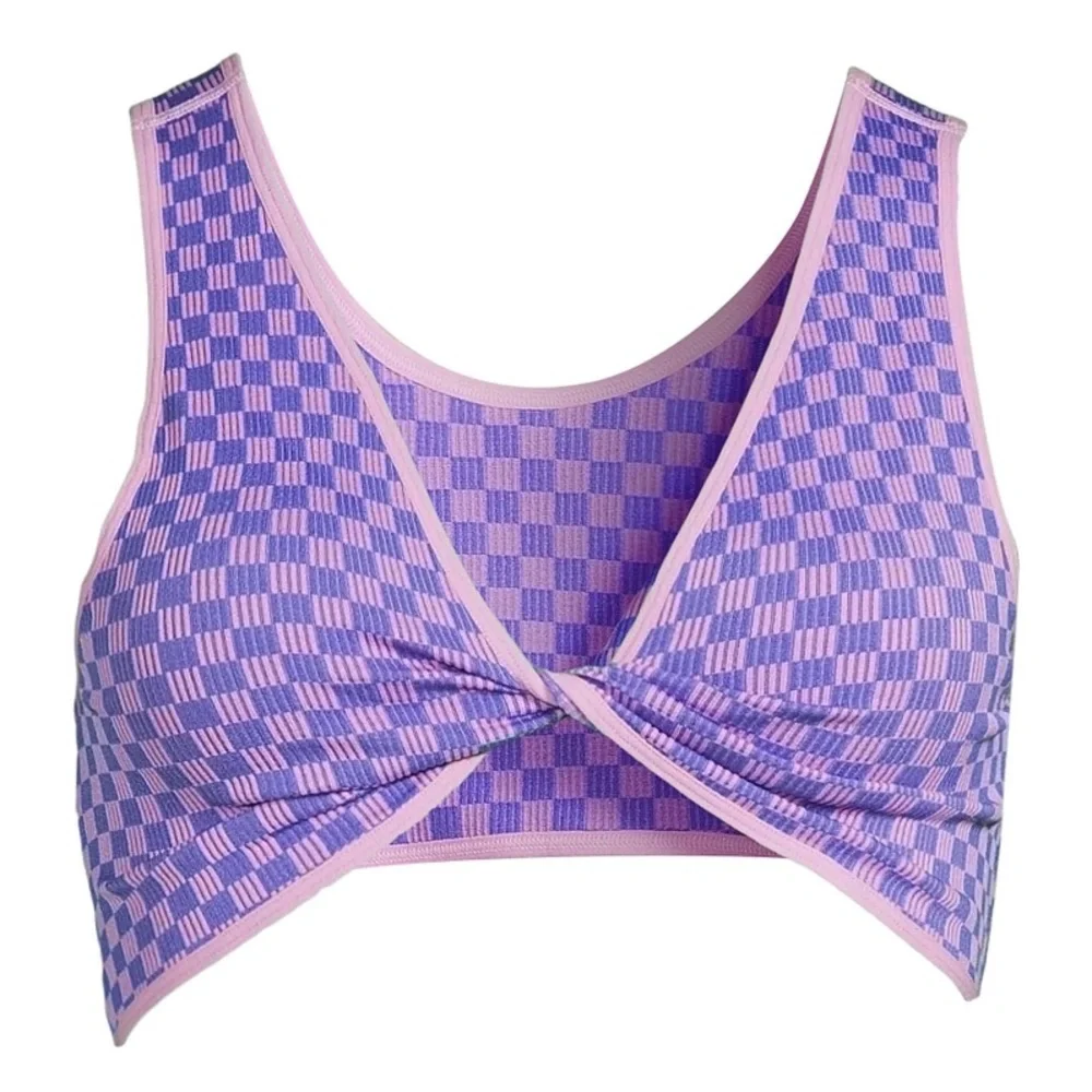 •NWT•No Boundaries Seamless Reversible Twist Bralette- XL